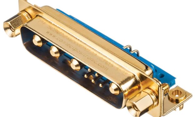 SCBM series mixed-density Combo-D connectors for spaceflight and harsh environment applications now available through Powell Electronics