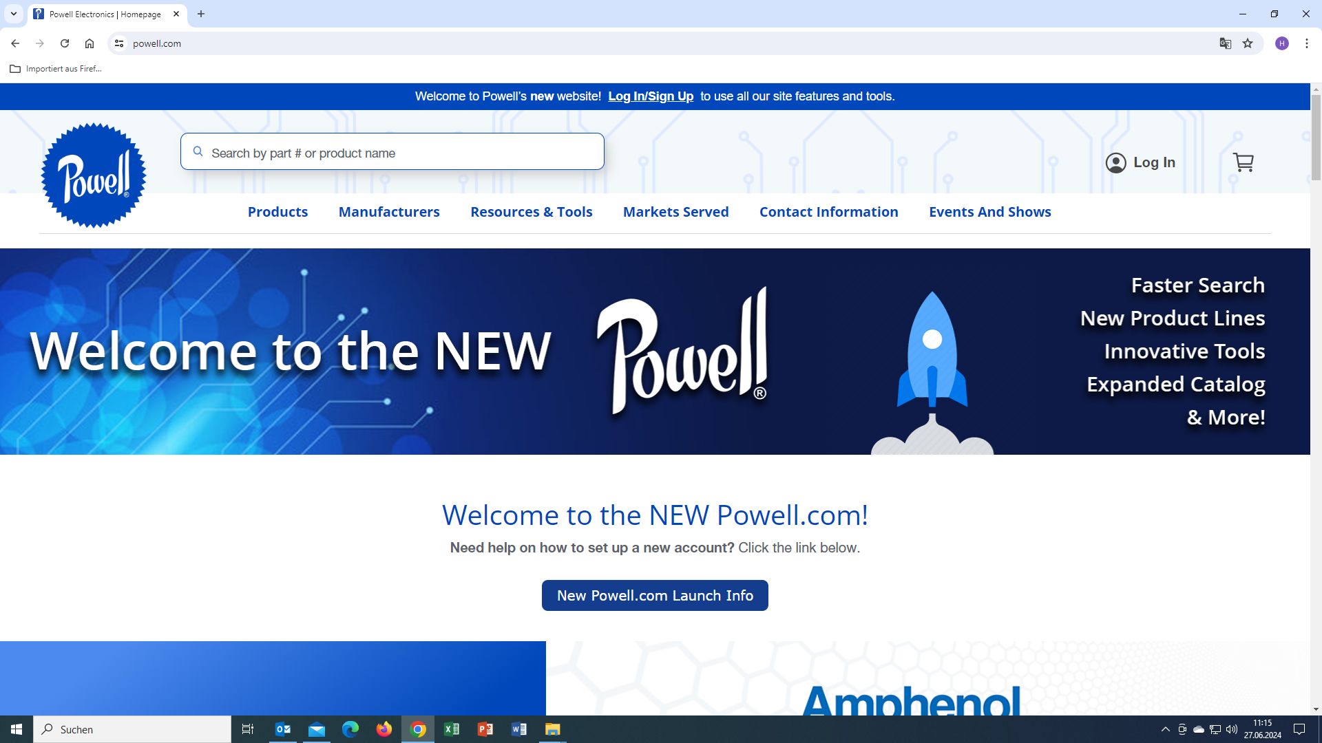 Powell updates website to offer much improved user experience and new online shop
