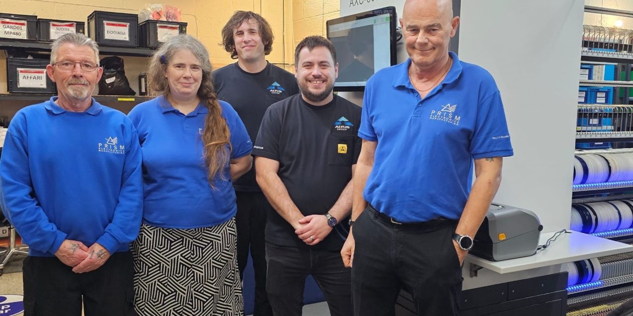 Altus supports Prism Electronics Manufacturing with advanced component management investment