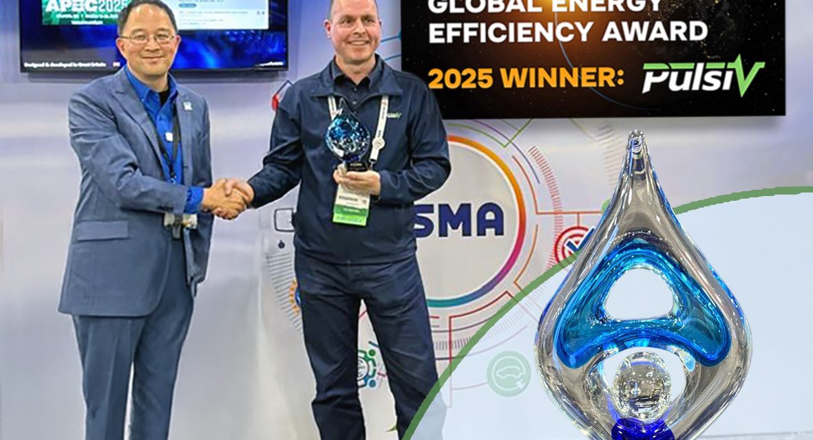 Pulsiv announced as winner of the PSMA’s first Global Energy Efficiency Award