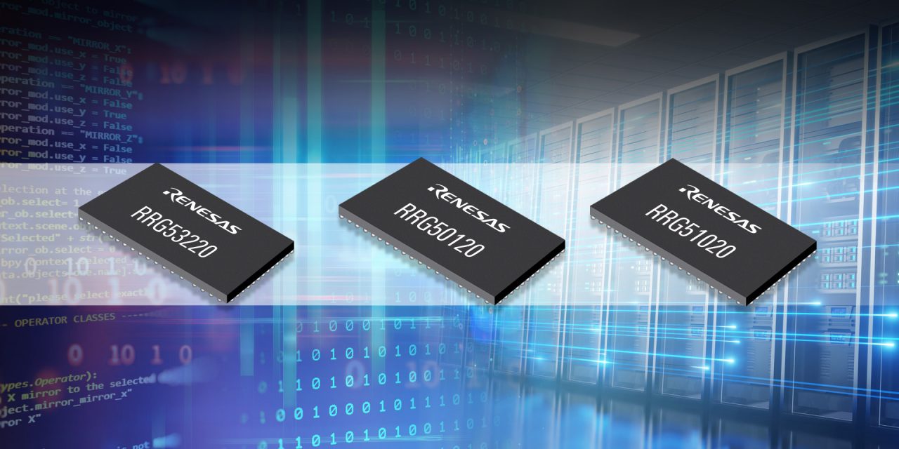 Renesas introduces “industry’s first” complete memory interface chipset solutions for second-generation DDR5 Server MRDIMMs