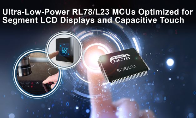 Renesas introduces ultra-low-power RL78/L23 MCUs for next-generation smart home appliances