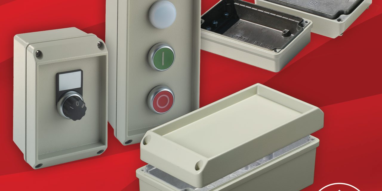 ROLEC’s tough conTROL enclosures with built-in EMC shielding