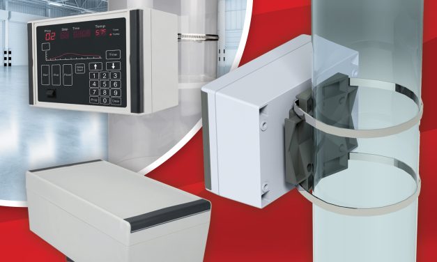 ROLEC’s technoPLUS: IP-rated pole-mount plastic enclosures for IoT/IIoT and factory automation