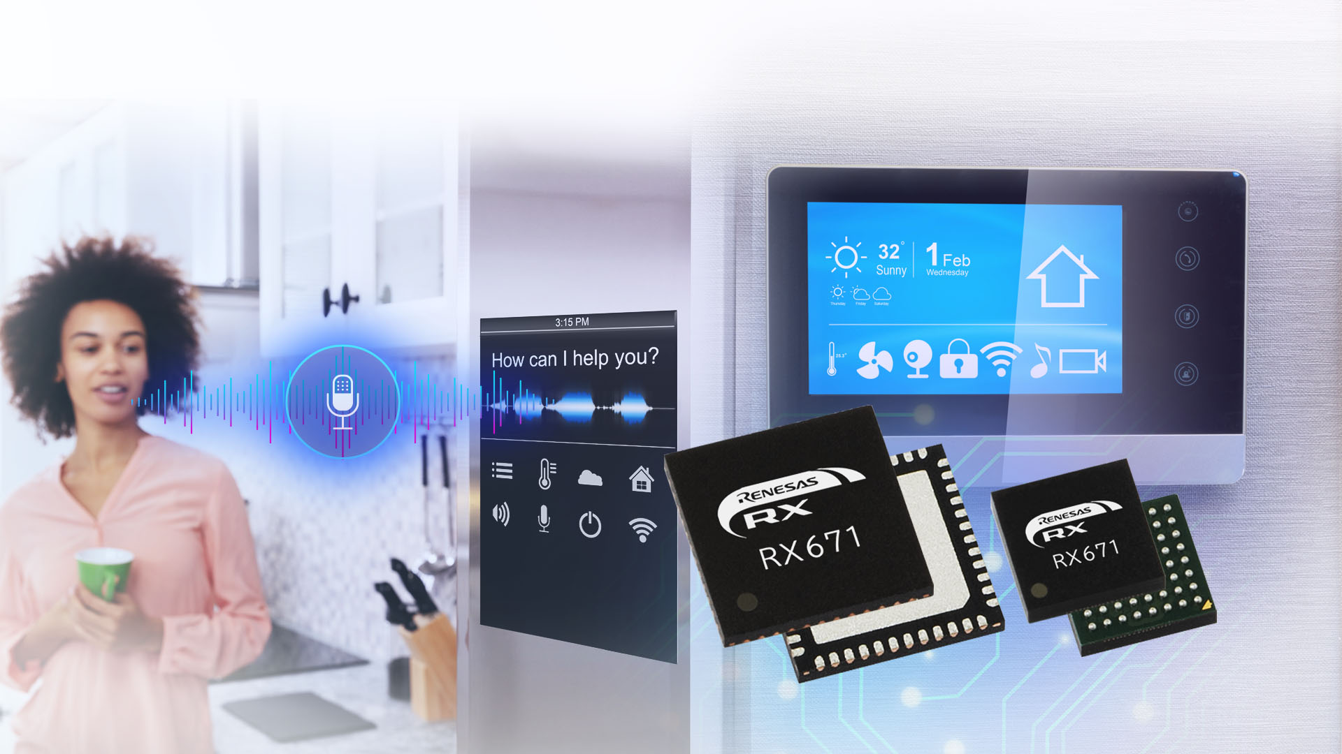Renesas launches 32-Bit RX671 MCUs