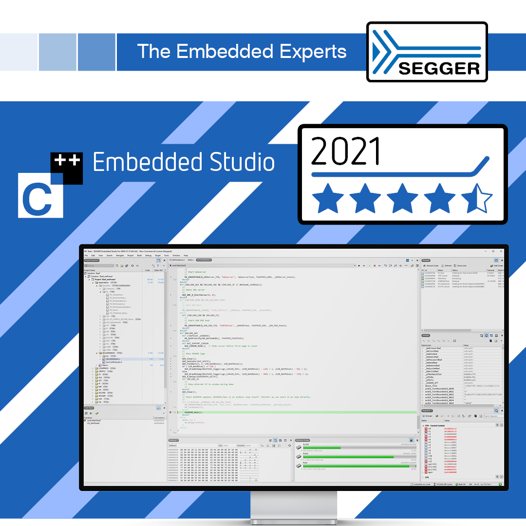 SEGGER’s Embedded Studio Receives Strong Feedback from German Electronic Engineering Community