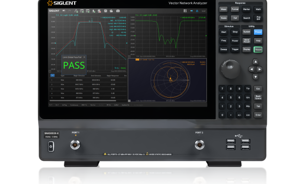 Telonic Instruments launches Siglent SNA5000X-E Series – compact, cost-effective 6.5 GHz vector network analyser for R&D and production
