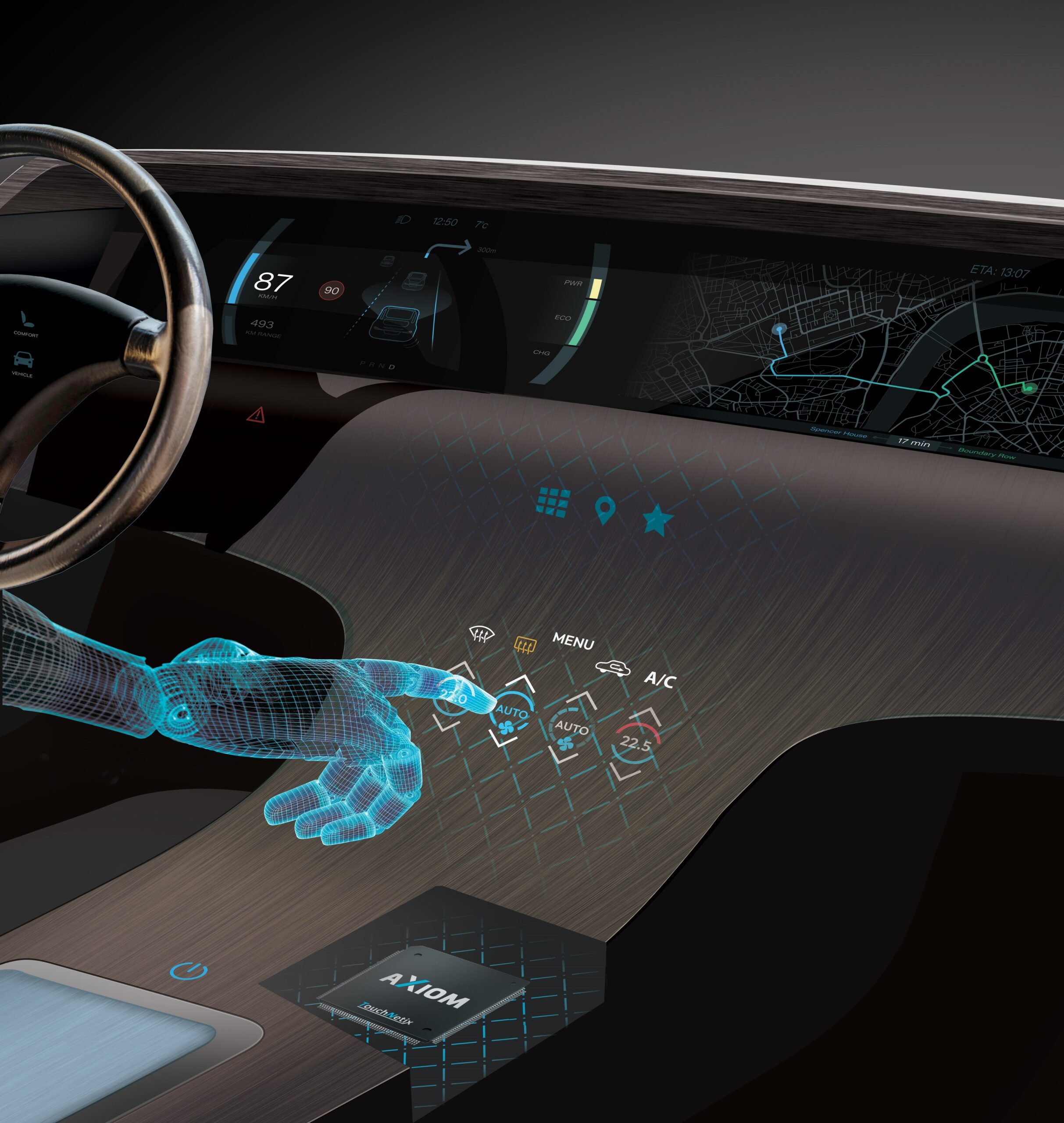 Smart surface user experiences with aXiom