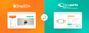 SnapEDA TraceParts Partnership Banner