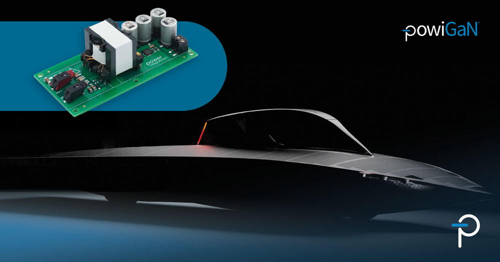 Power Integrations Rolls Out Reference Design Kit for Solar Race Cars Featuring High-Efficiency Gallium-Nitride IC