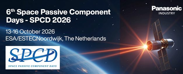 Panasonic Industry Europe to participate at Space Passive Component Days in Noordwijk