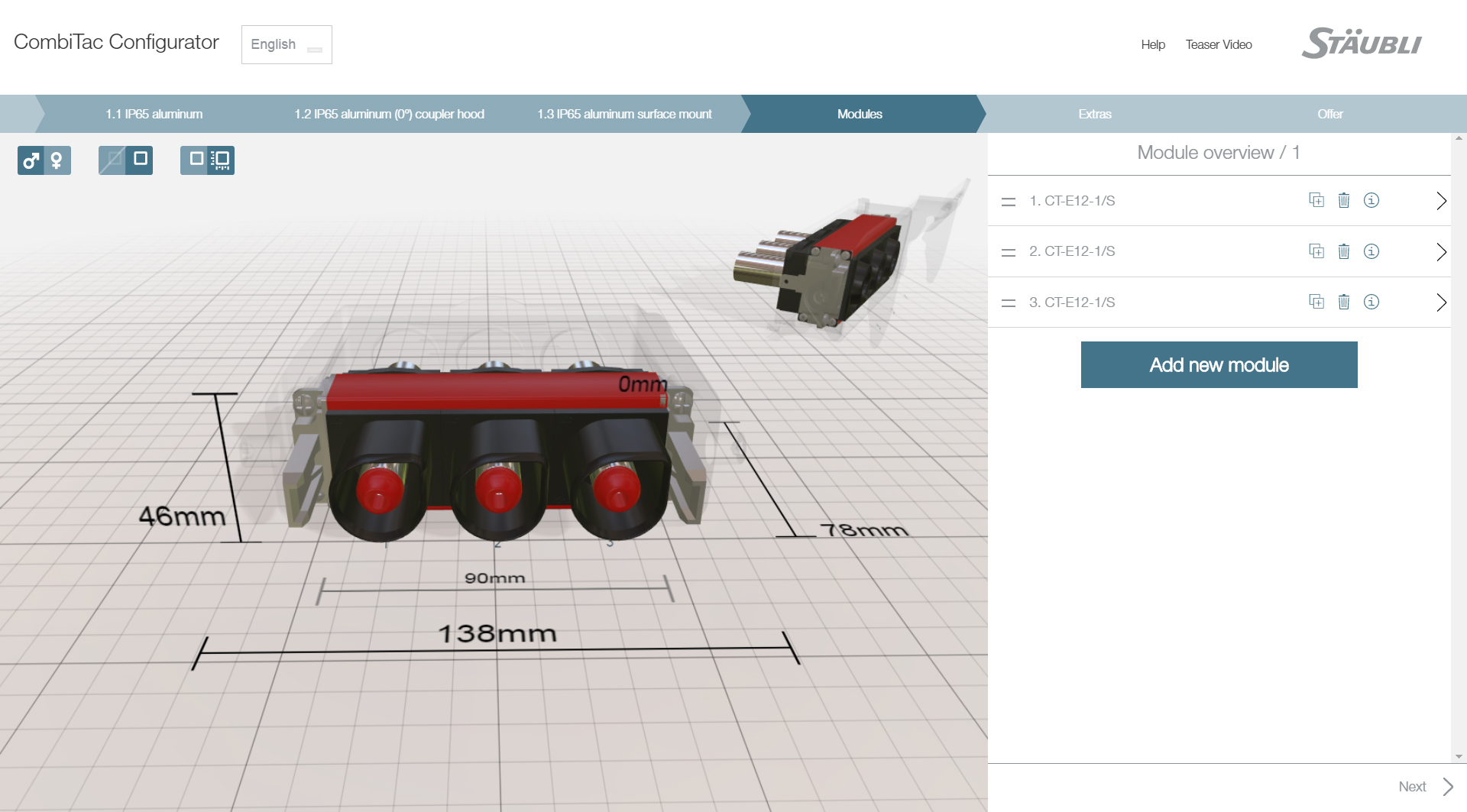 Customising CombiTac connectors just got easier with a new online configurator