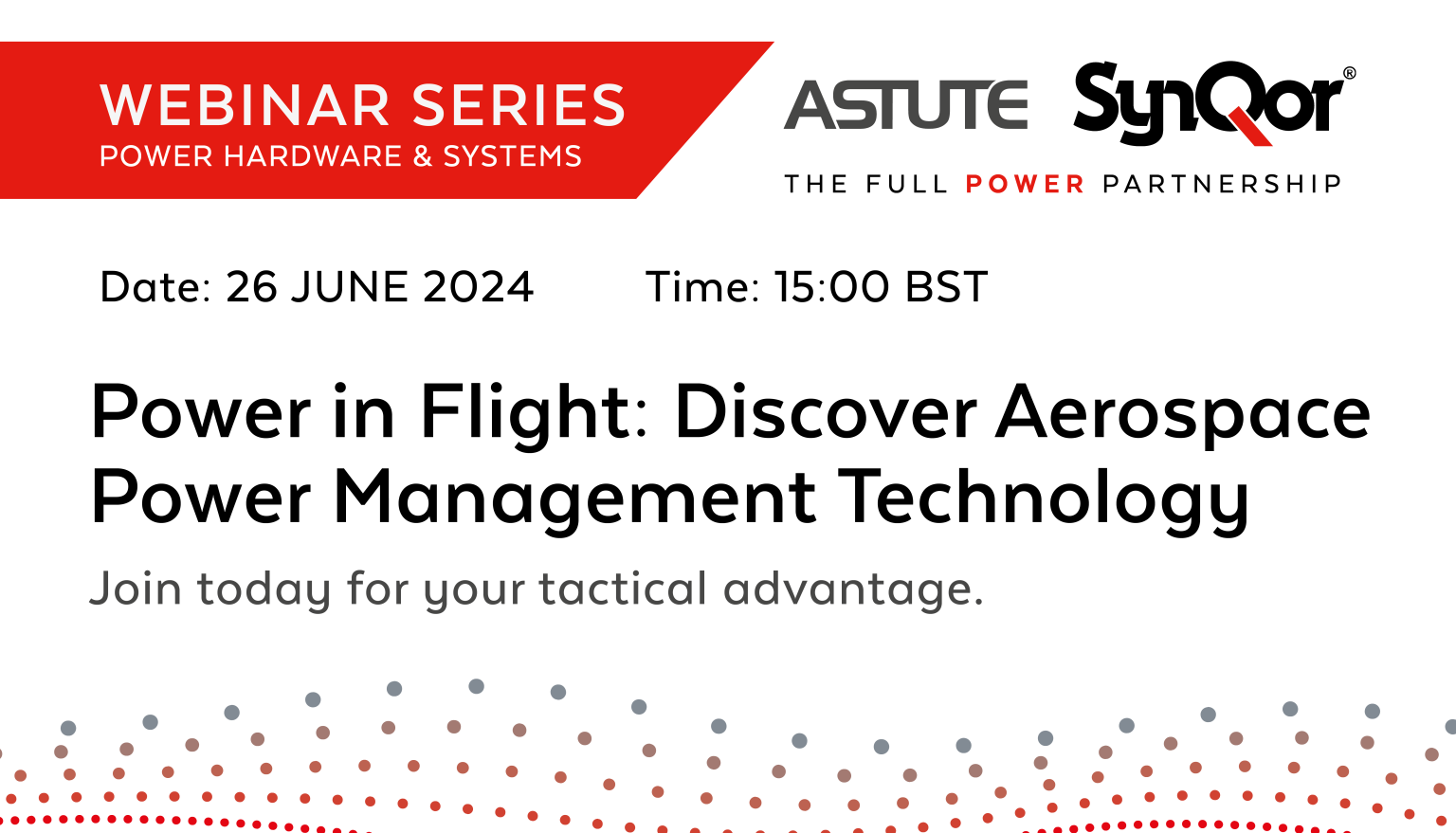 Astute Group Launches New Full Power Partnership Series for Defence, Military, & Aerospace Engineers