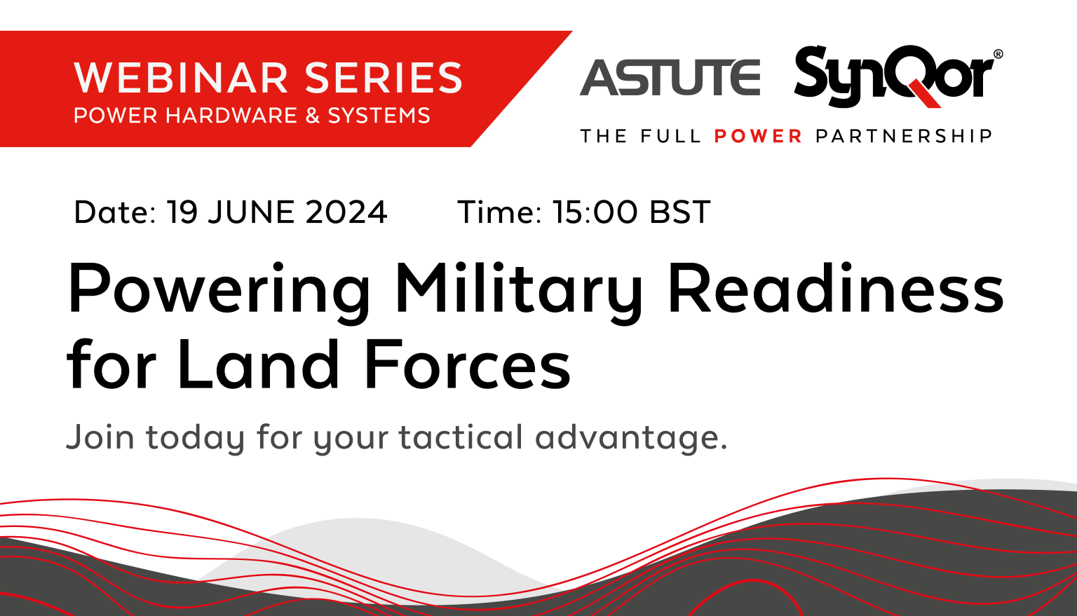Astute Group launches new full power partnership series for defence, military, & aerospace engineers