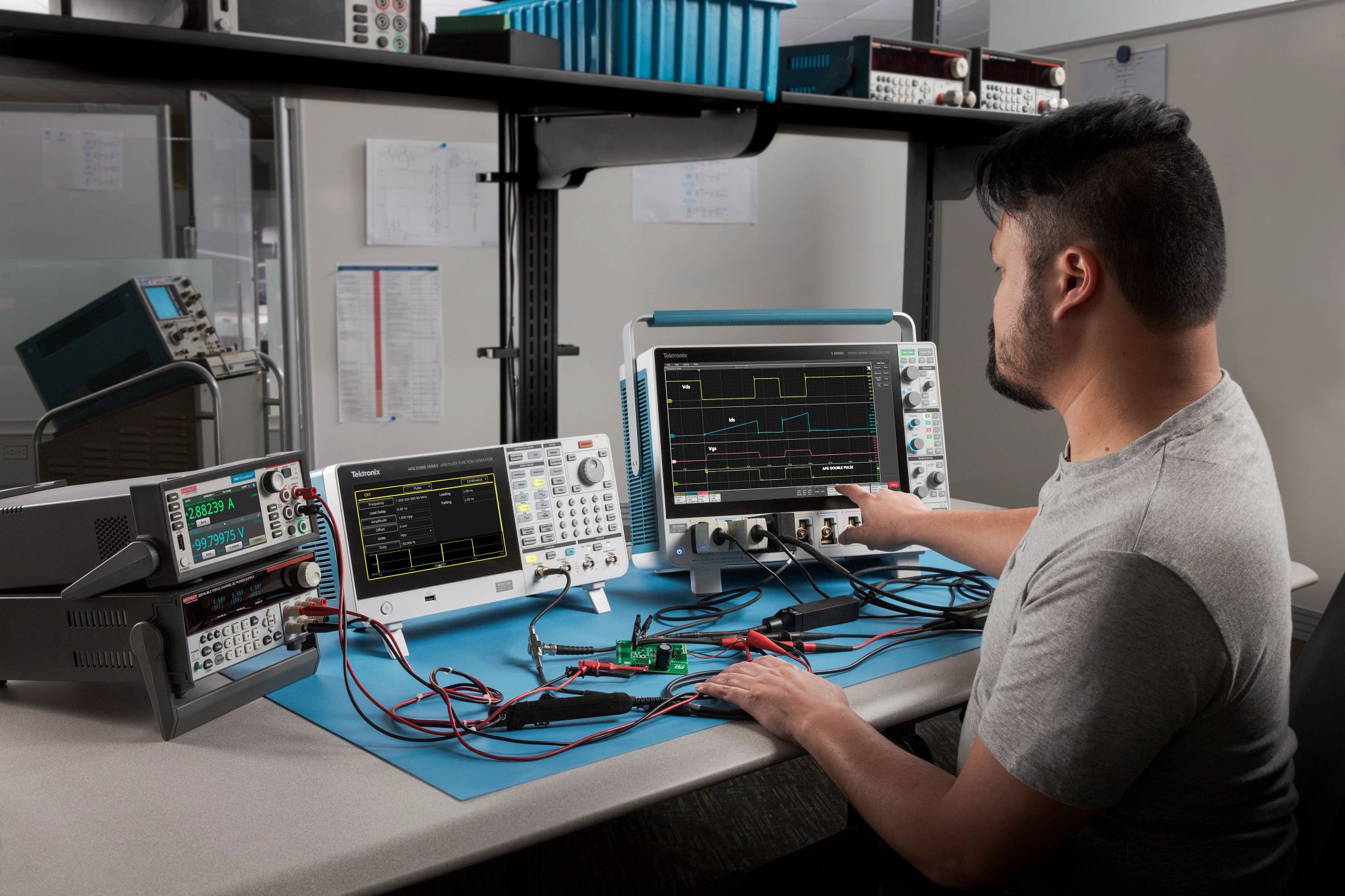 Tektronix releases oscilloscope-based Double Pulse Test solution that speeds up validation time on SiC & GaN technologies