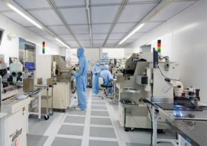 Te2v QML Clean Room