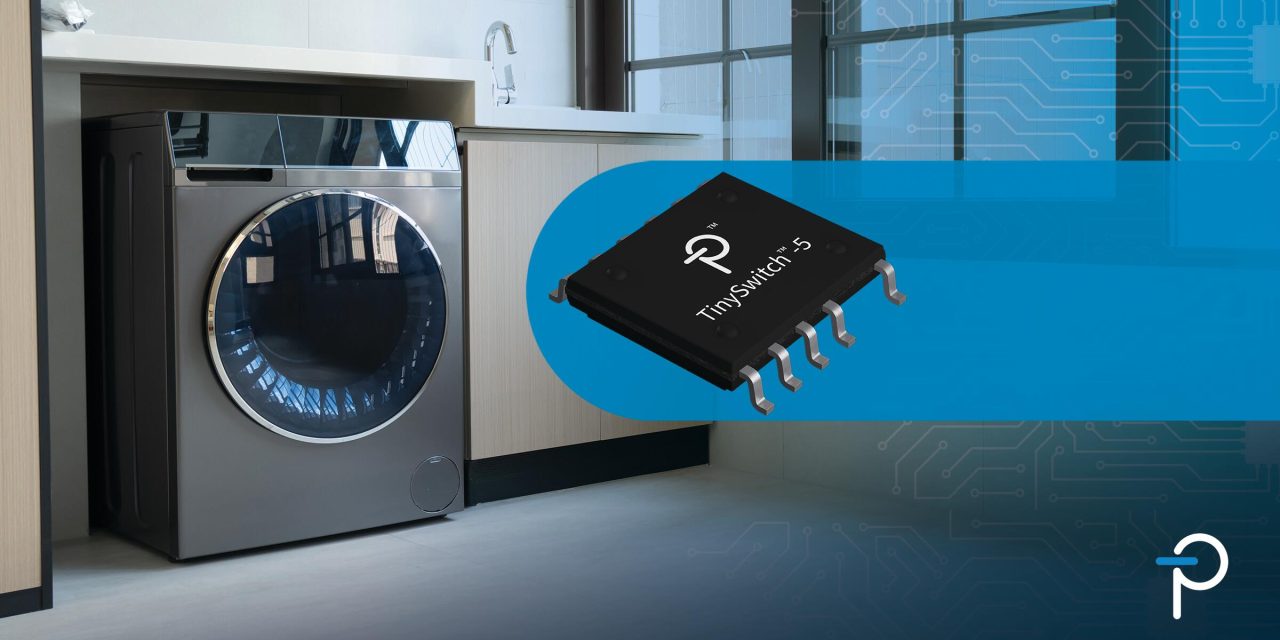 Power Integrations launches TinySwitch-5 ICs for high-efficiency power supplies