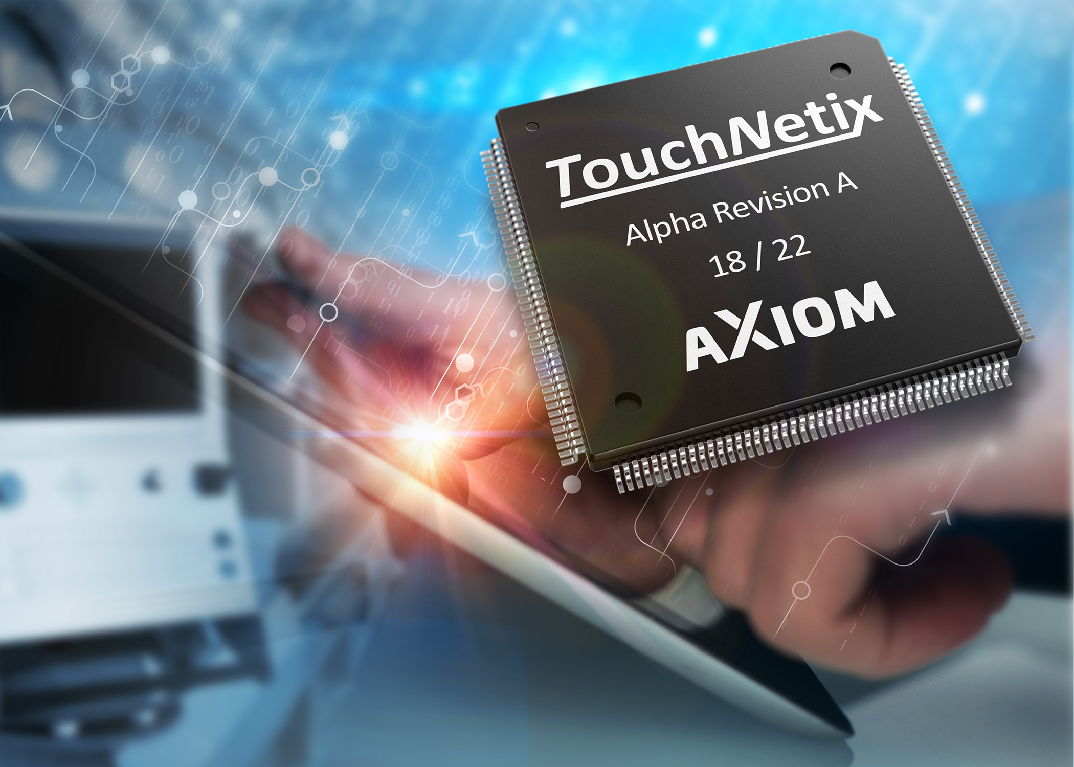 Huge breakthrough in touchscreen market with launch of first touchscreen controller IC optimised for industrial and automotive applications