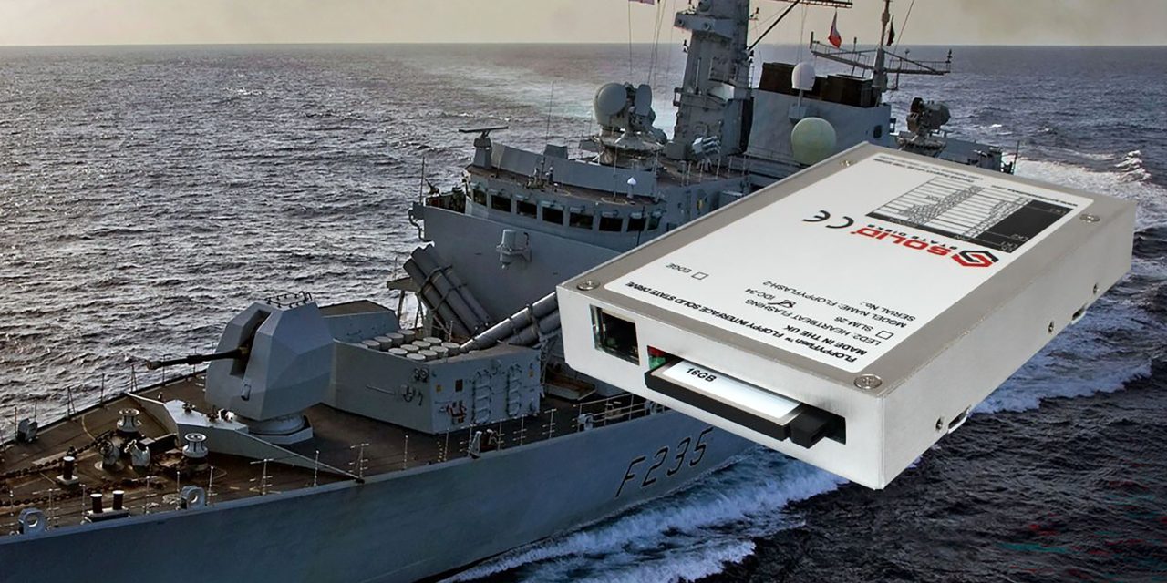 SEA receives 130th FLOPPYFlash Drive from SSDL to support Outfit DLH upgrade on Royal Navy’s Type 23 frigates