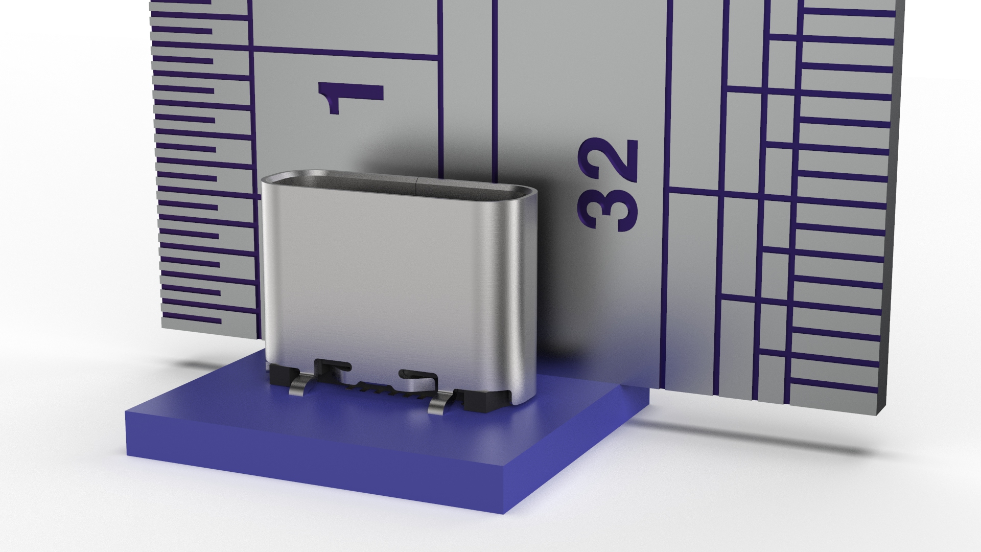 Cost-Effective ionex USB Type C Vertical Receptacle from GCT with low profile design