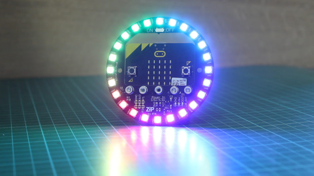 Light up your micro:bit projects with the ZIP Halo