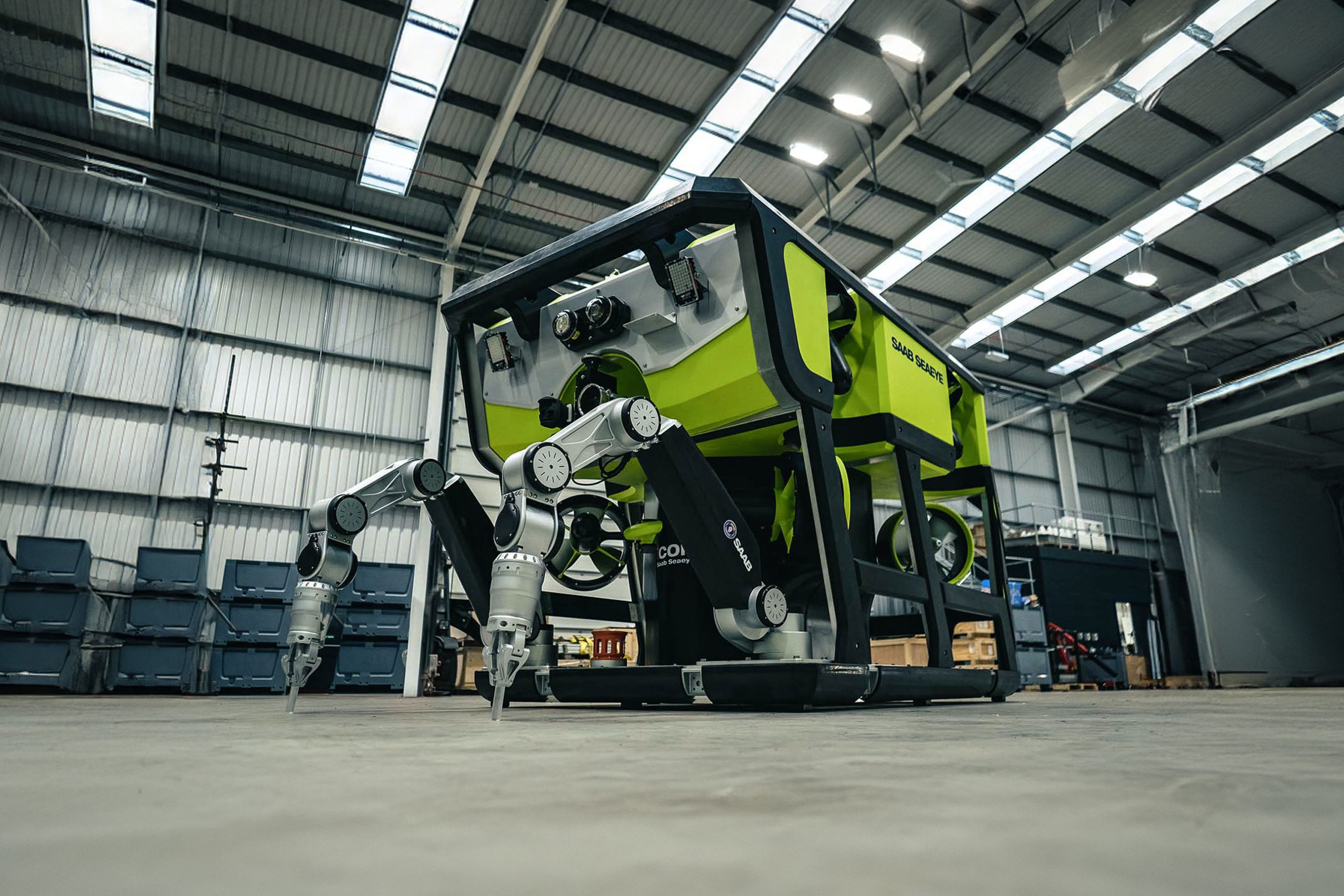 Saab UK innovates deep-sea exploration mitigating risk to divers and the environment