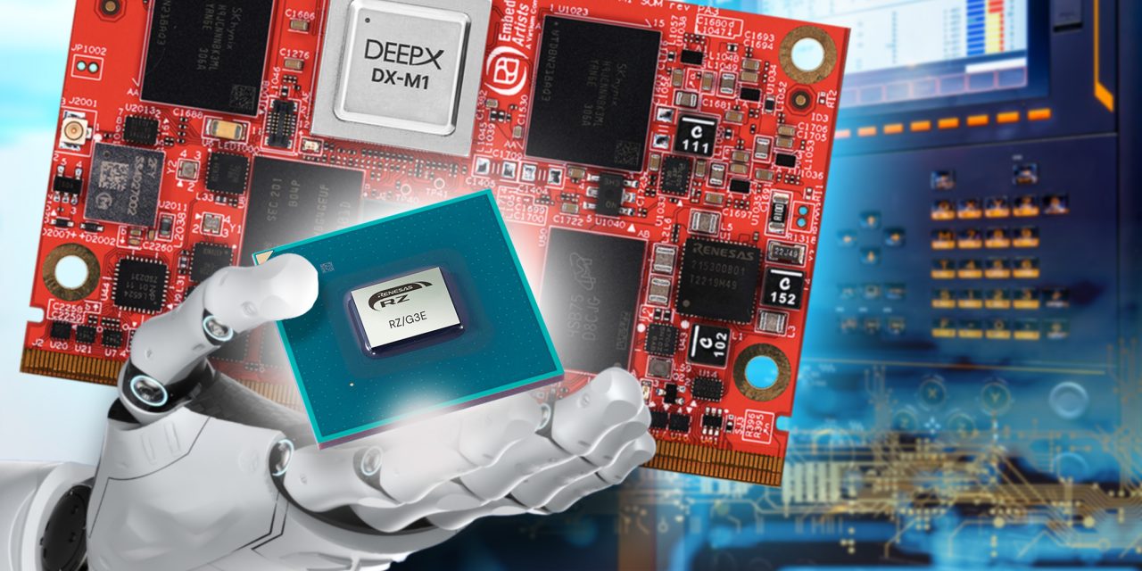 New SOM based on Renesas RZ/G3E processor from Virtium Embedded Artists offers ready-made platform for industrial systems with advanced HMI