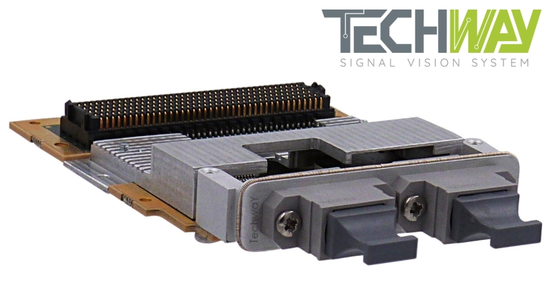 Up to 24 optical links @ 12 Gbps : new high-speed high-density optical mezzanine cards.