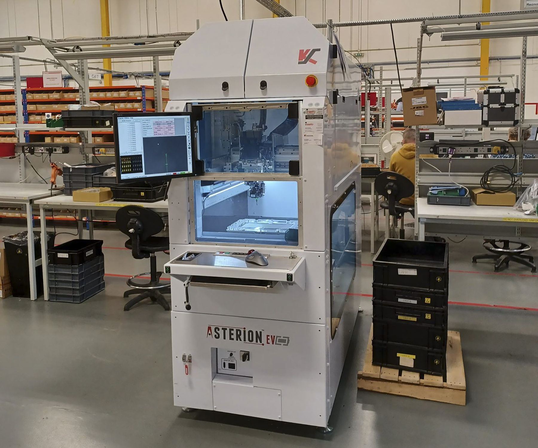 Asterion EV wire bonder enables Steatite to reduce time taken to make electrical interconnects in custom battery packs by up to 50 per cent