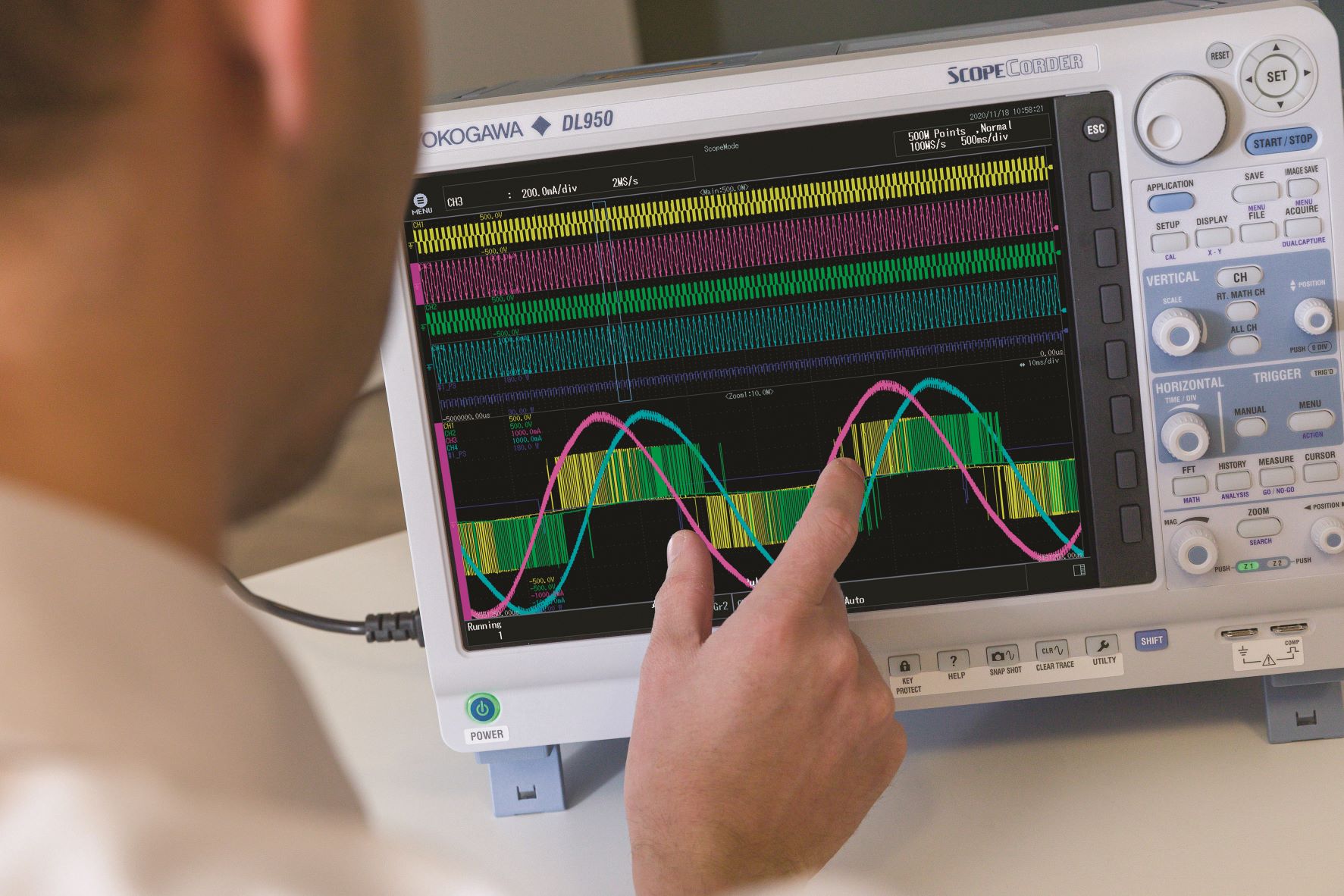 Yokogawa Test & Measurement adds new features to next generation DL950 ScopeCorder