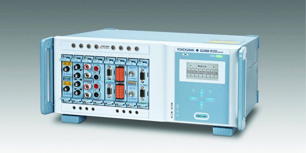 Yokogawa Test & Measurement releases SL2000 high-speed data acquisition unit