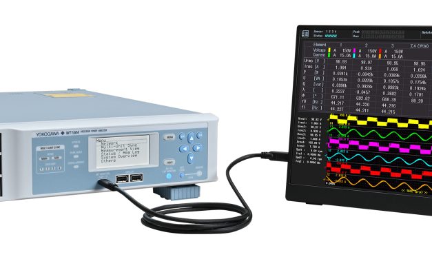 Yokogawa Test & Measurement releases WT1500 high-precision power analyzer