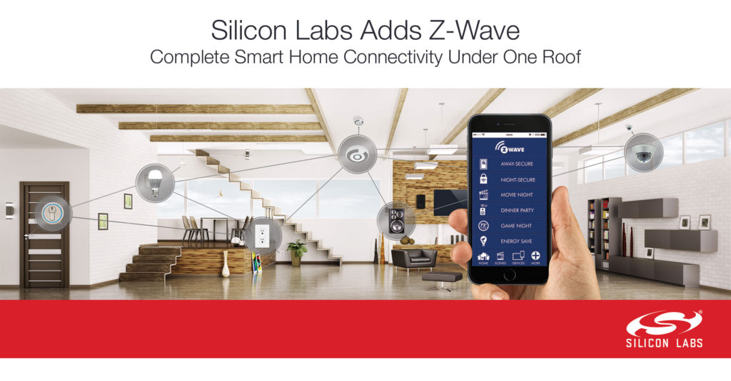 Silicon Labs completes acquisition of Sigma Designs’ Z-Wave Business