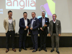 a1126an Panasonic awards Anglia Regional Distributor of the year 2017