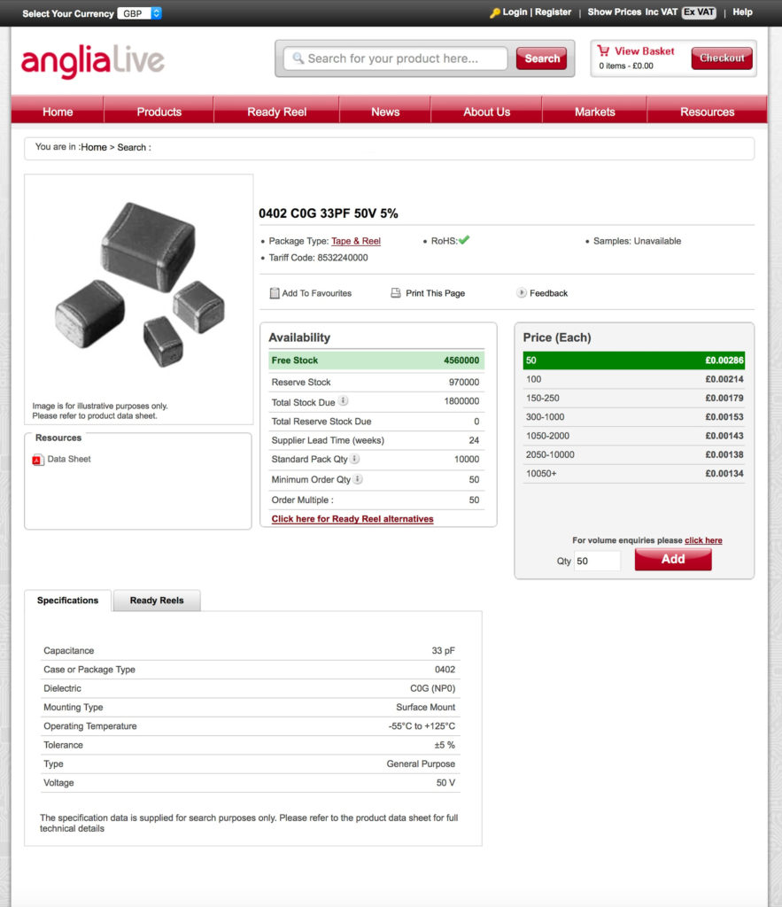 Anglia expands offering of small pack quantities, improves Anglia Live