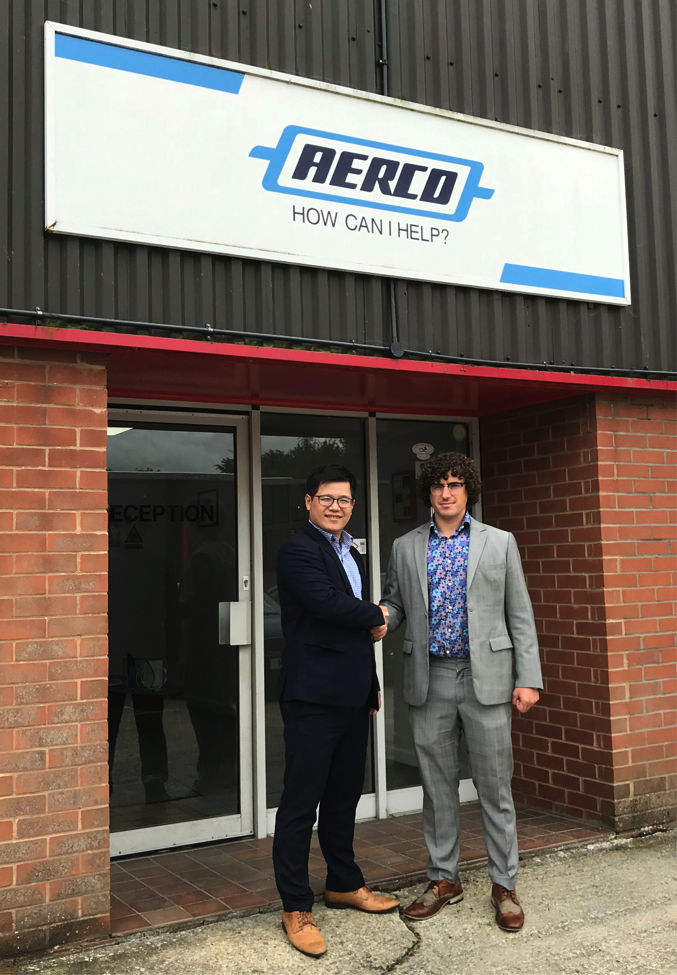 Aerco and Dinkle announce distribution agreement