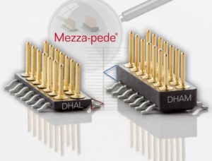 Advanced Interconnections low stack height Mezza-pede® SMT Connector