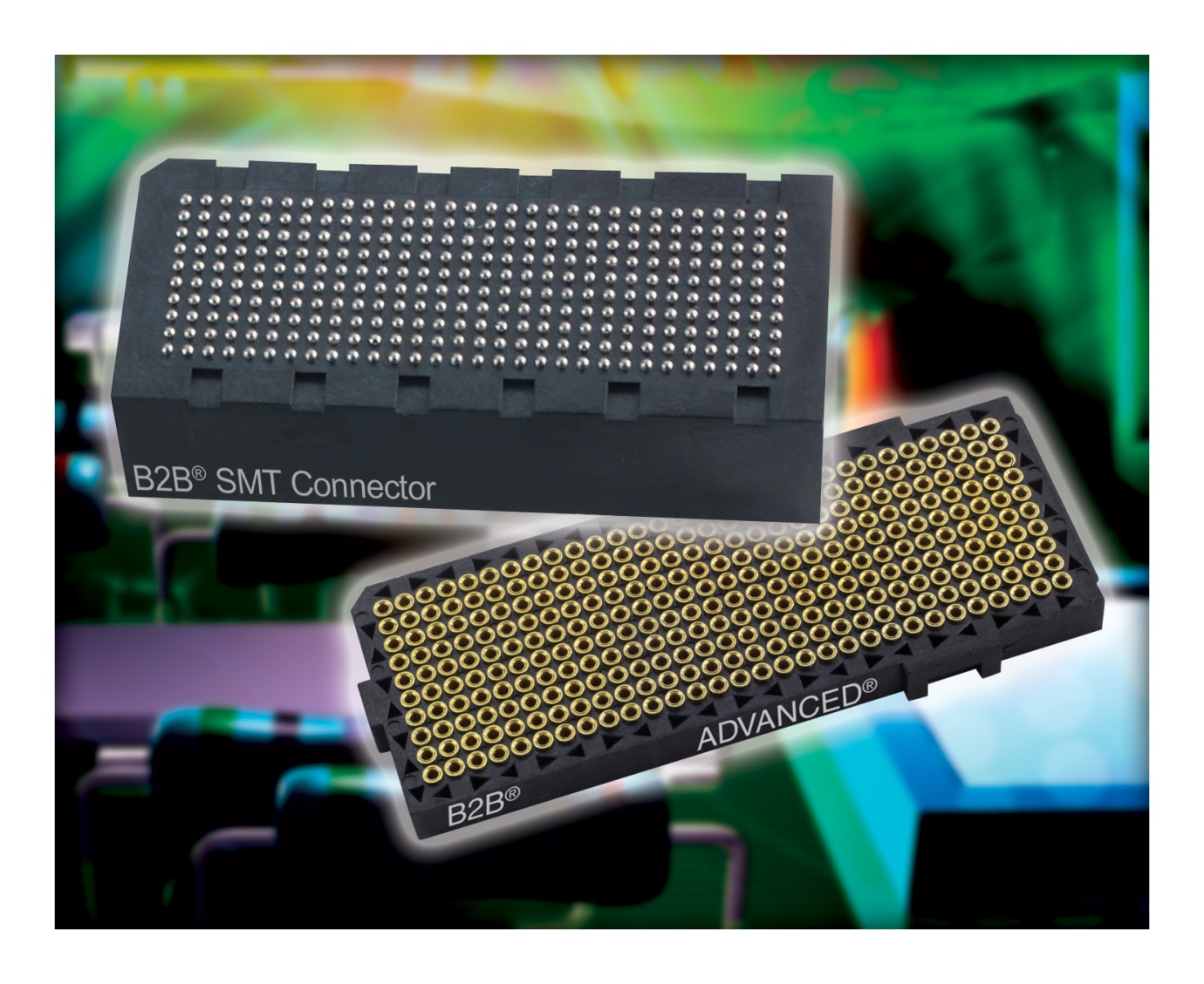 Rugged and Reliable B2B® High Density SMT Connectors