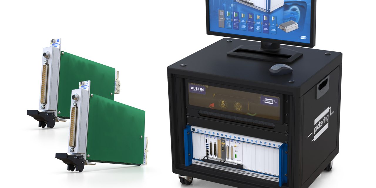 New 5 Amp battery simulator from Pickering on show at The Battery Show North America, Detroit