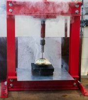 Car batteries can be frozen for safer transportation