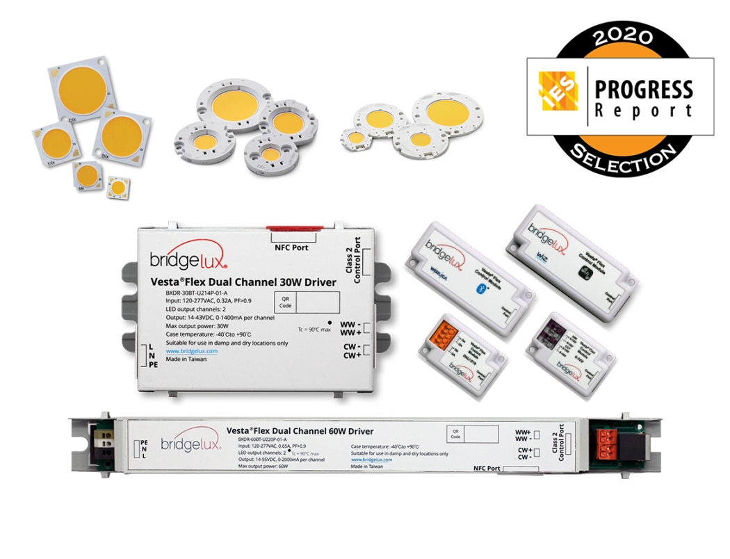 Bridgelux Recognized Twice in 2020 IES Progress Report