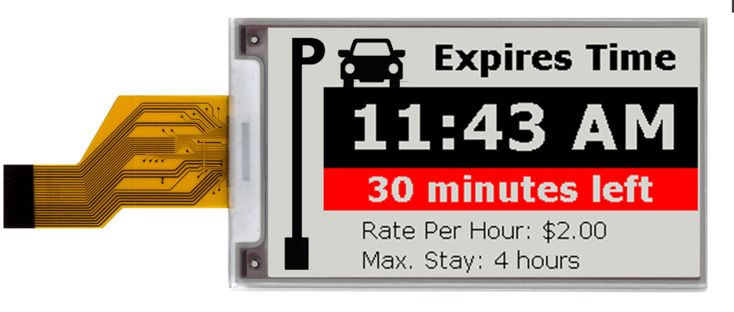 Pervasive Displays expands its popular range of red tri-color e-paper displays with two new sizes
