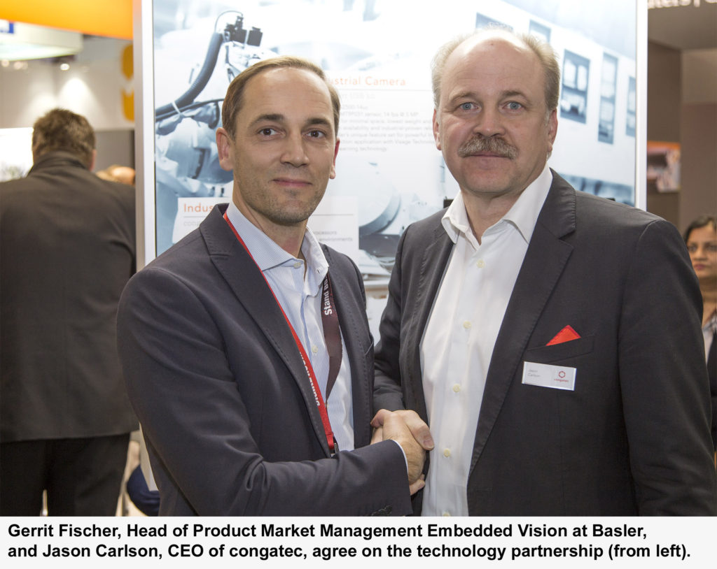 congatec Basler cooperation