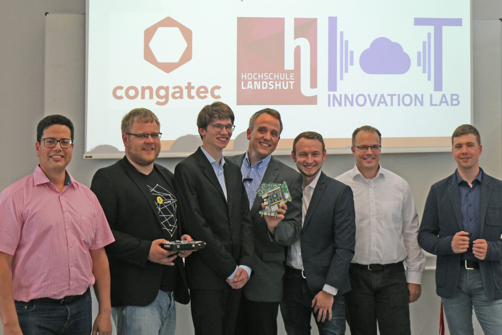 congatec IoT innivation lab Uni Landshut