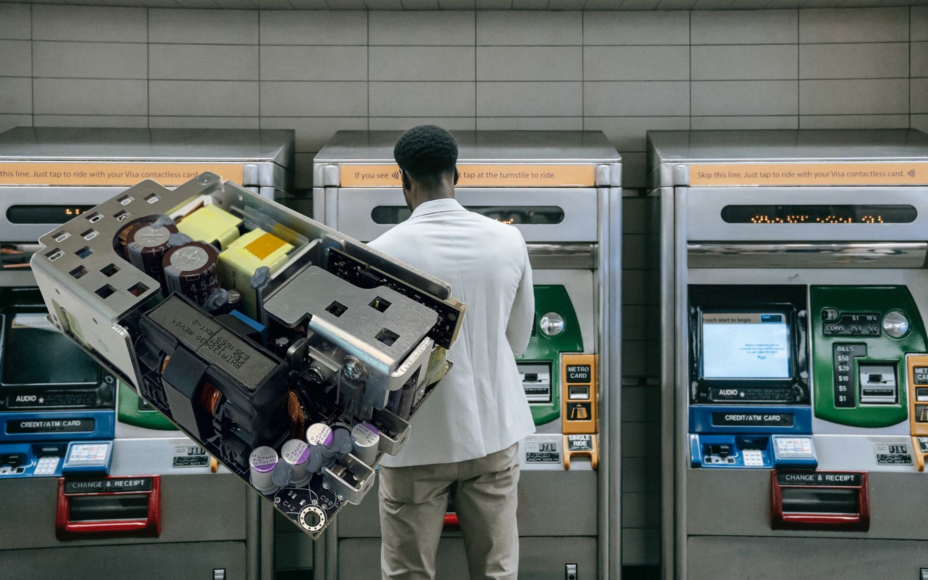 94 per cent efficient power supply offers 340W without forced air cooling