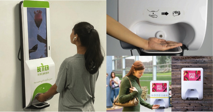 One Digital Signage taking the fight to COVID-19 with cutting-edge LCD hand sanitiser solutions