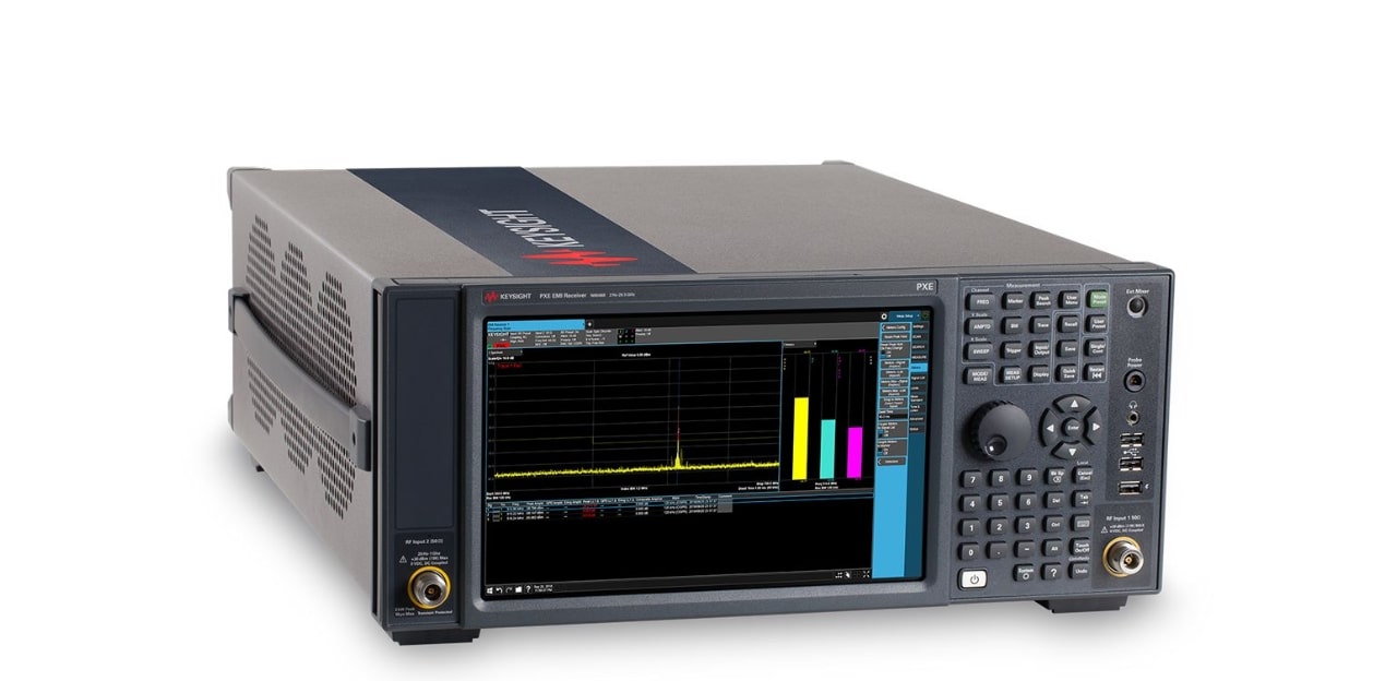 Keysight introduces an enhanced electromagnetic interference test receiver with real-time, gapless 1 GHz measurement bandwidth