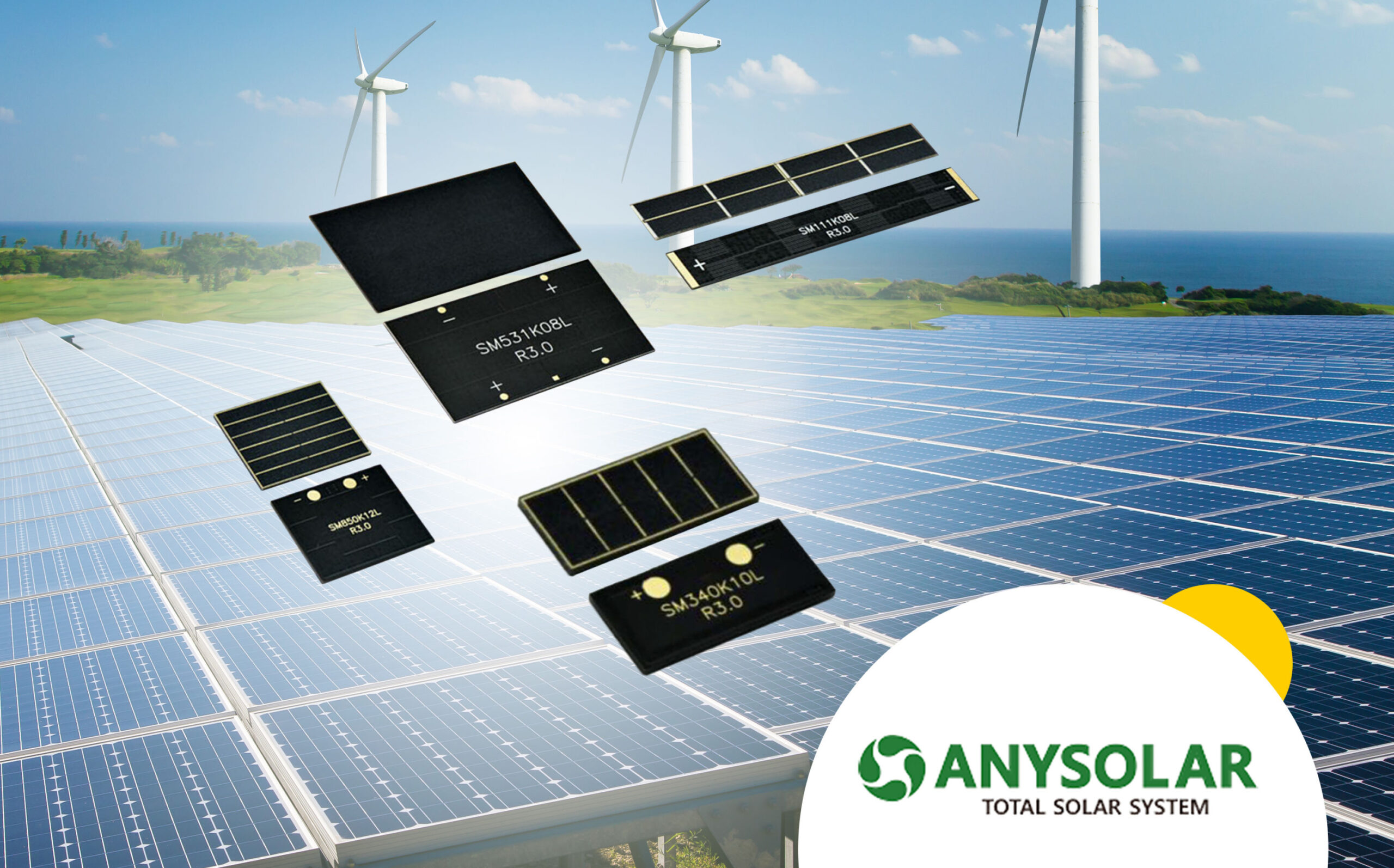 Anglia goes solar with new photovoltaic cell range
