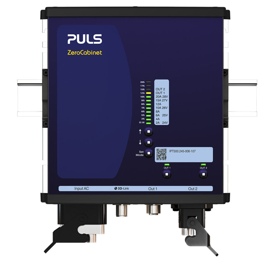 Industrial Point of Load Power taken to a new level with 500W Waterproof ZeroCabinet from PULS Power