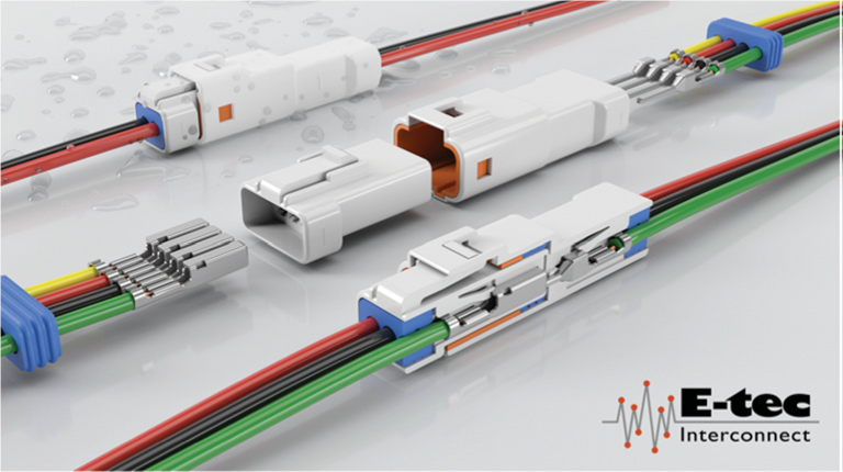 Secure and safe waterproof connections from E-tec Interconnect